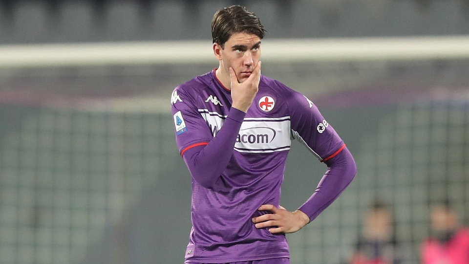 Dusan Vlahovic Fiorentina Serie A