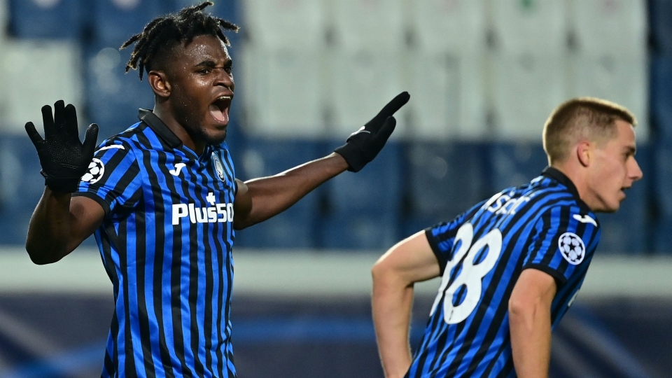 Duvan Zapata Atalanta Ajax Champions League Duvan Zapata Atalanta Ajax Champions League