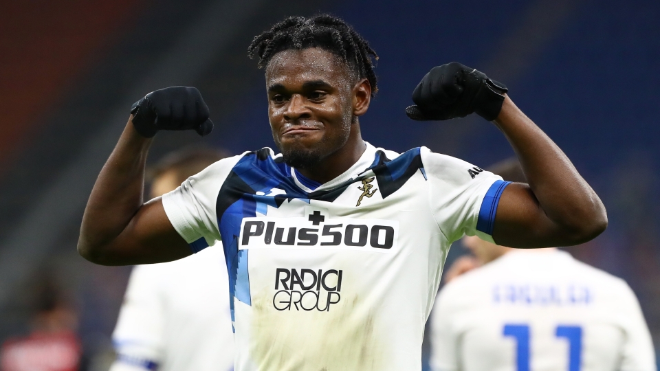 Duván Zapata Atalanta Milan Serie A 01232021