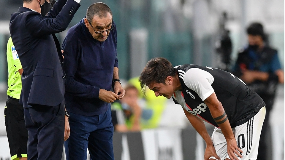 Dybala injury Juventus Sampdoria