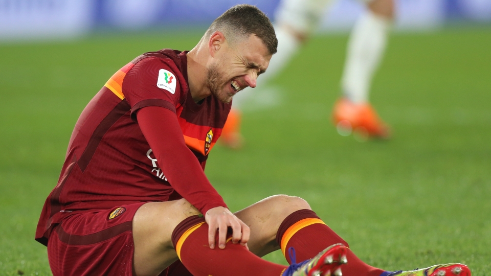 Dzeko injury - Roma
