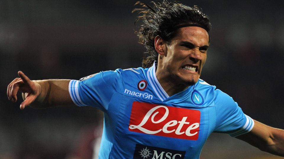 Edinson Cavani, 78 centri in tre anni azzurri