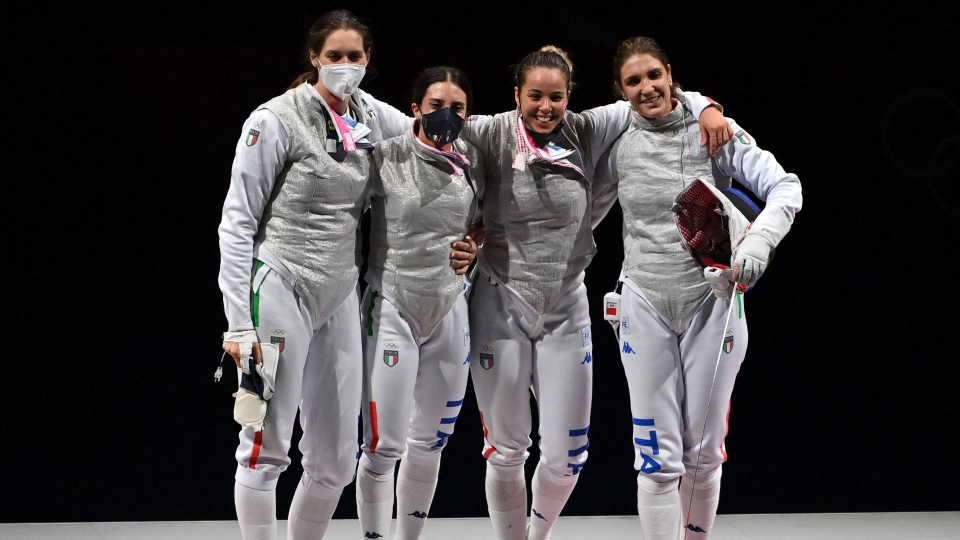 Erica Cipressa, Martina Batini, Alice Volpi e Arianna Errigo