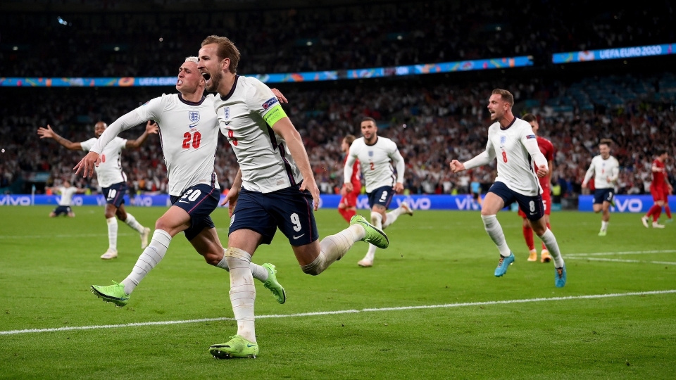 Euro 2020: Inghilterra-Danimarca 2-1, le foto
