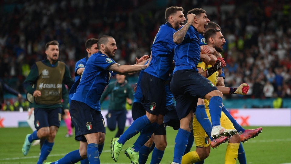 Euro 2020: Italia campione ai rigori, le foto