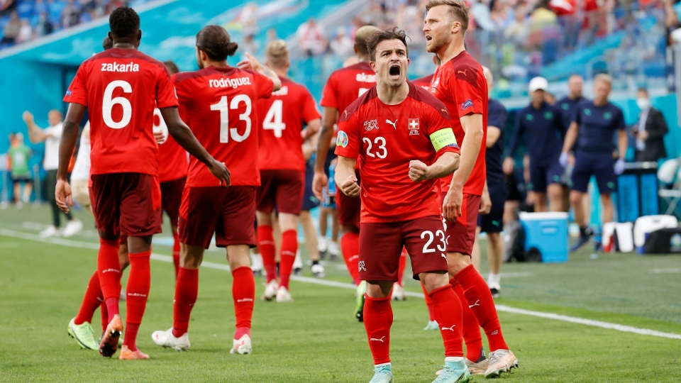 Euro 2020, la Spagna batte la Svizzera ai rigori: le foto
