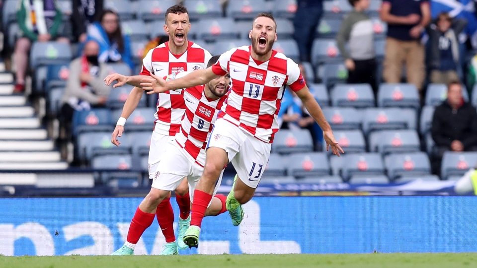 Euro 2020, le foto di Croazia-Scozia e Repubblica Ceca-Inghilterra