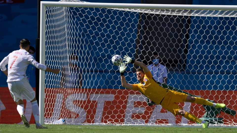 Euro 2020, le foto di Slovacchia-Spagna