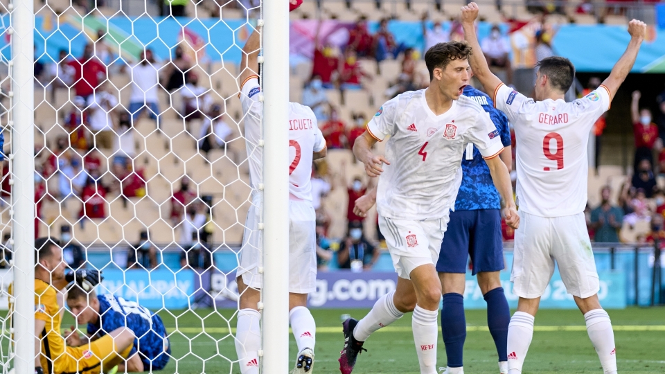 Euro 2020, le foto di Slovacchia-Spagna