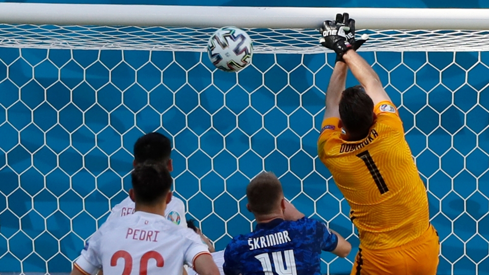 Euro 2020, le foto di Slovacchia-Spagna