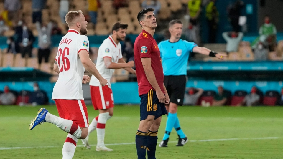 Euro 2020: Spagna-Polonia 1-1, le foto