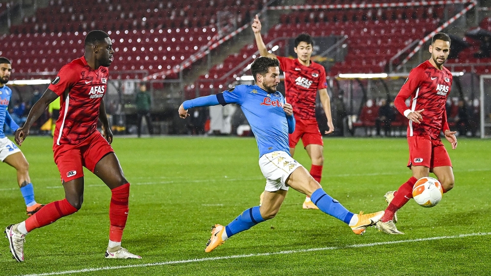 Europa League: AZ-Napoli 1-1, le foto