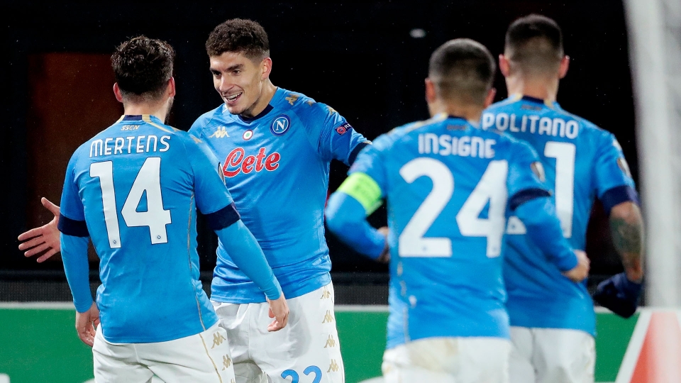 Europa League: AZ-Napoli 1-1, le foto