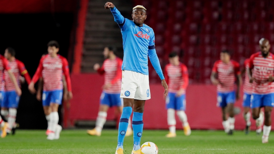 Europa League: Granada-Napoli 2-0, le foto