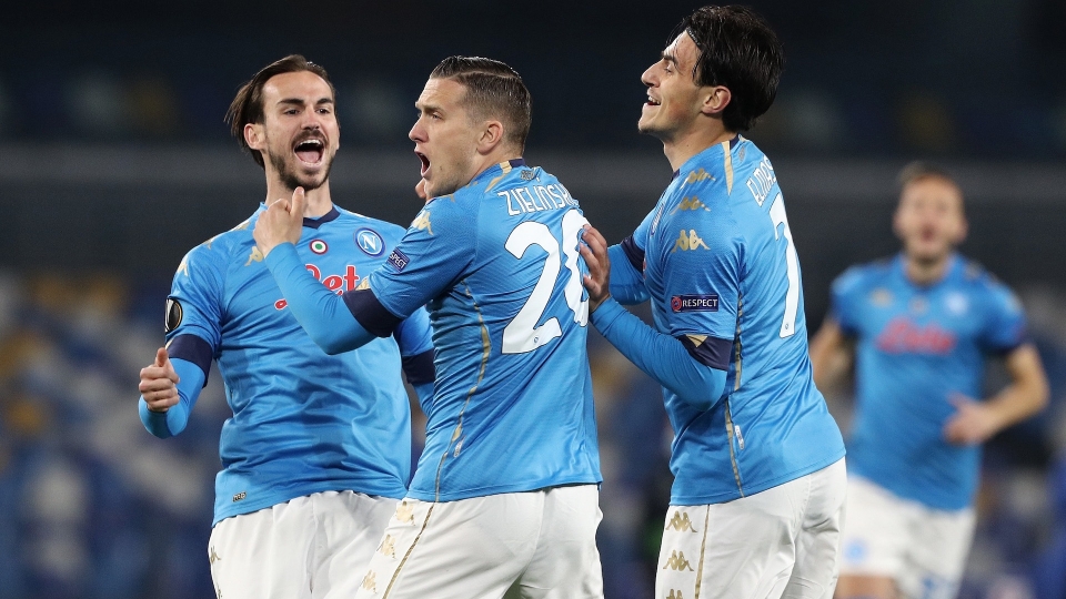 Europa League: Napoli-Granada 2-1, le foto
