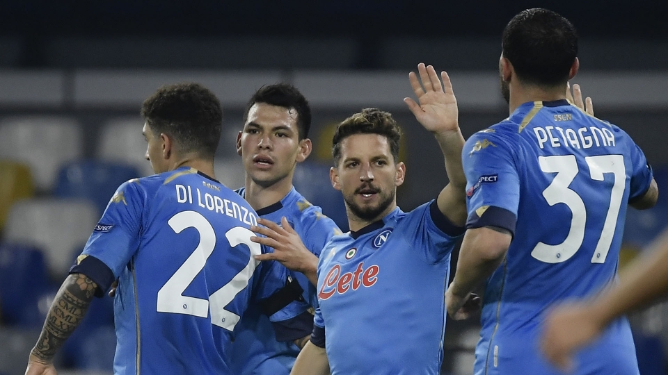 Europa League: Napoli-Rijeka 2-0, le foto