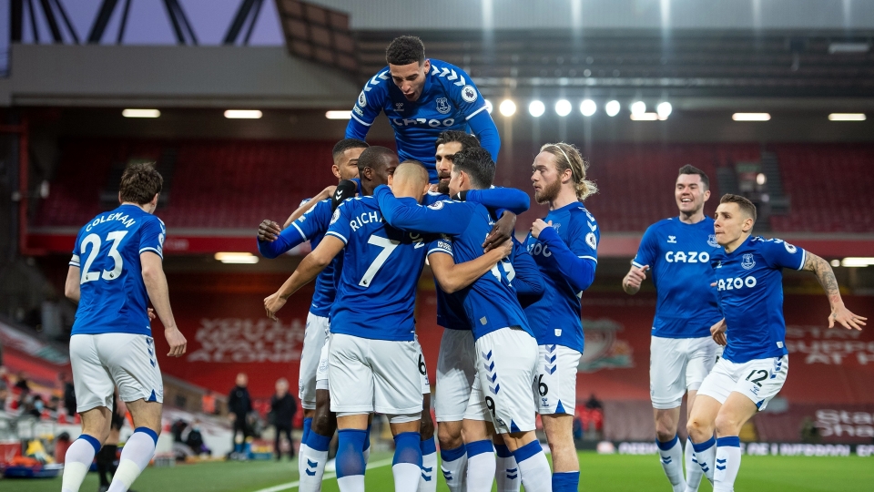 Liverpool-Everton Everton Premier League 2021