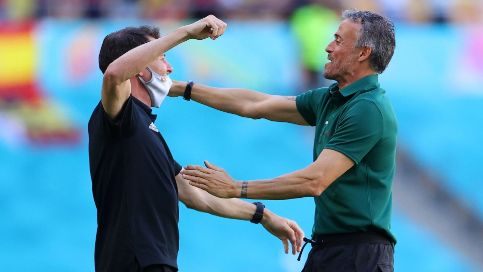 Euro 2020, le foto di Slovacchia-Spagna