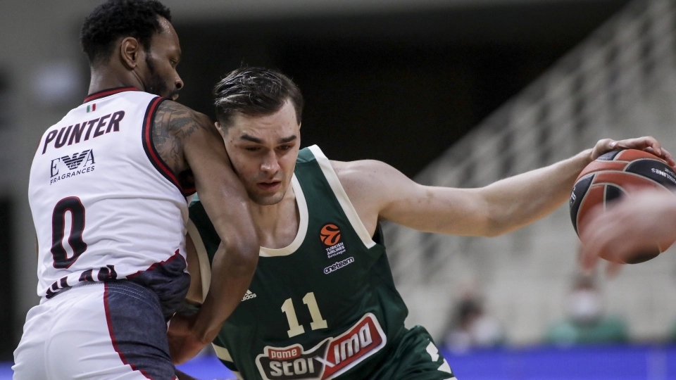 Eurolega: Panathinaikos - AX Armani Exchange Milan 86 - 83, le foto