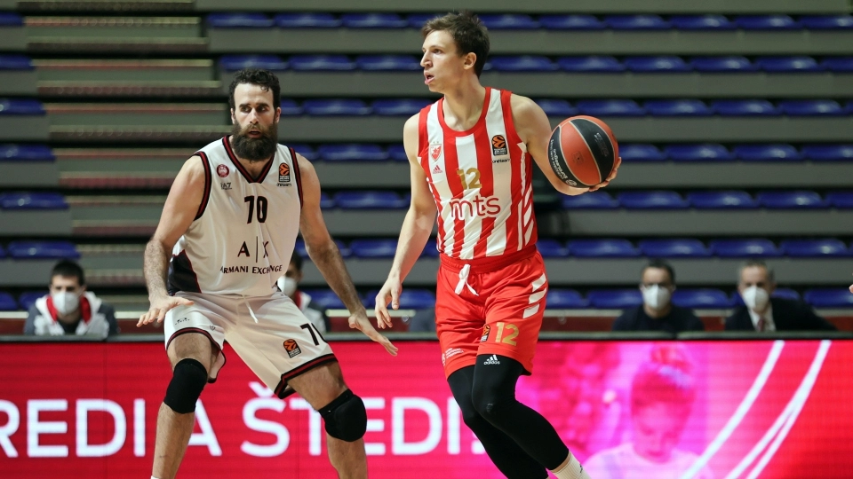 Eurolega: Stella Rossa-Olimpia Milano 72-93, le foto