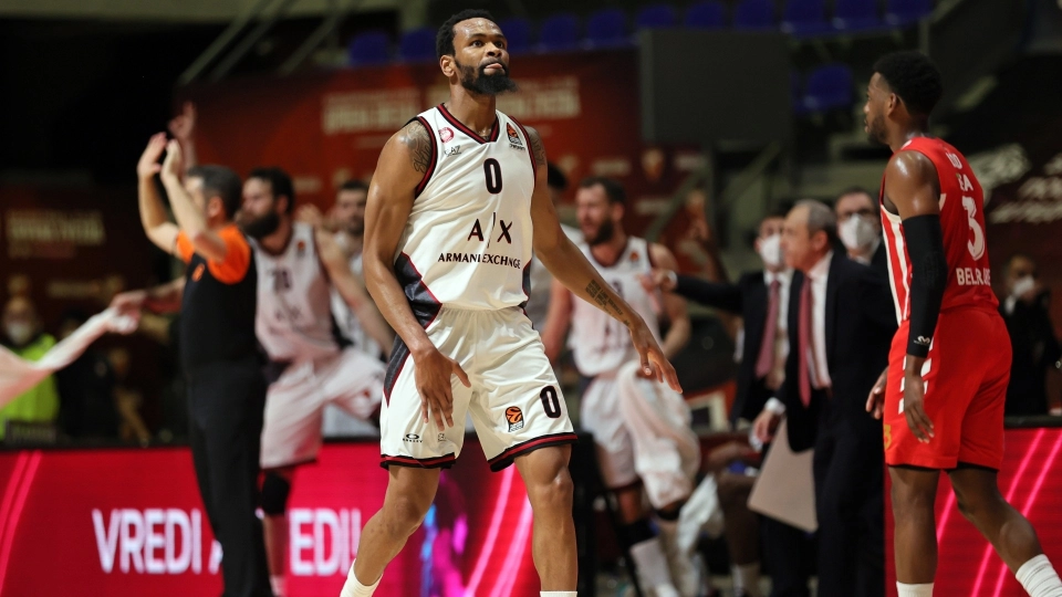 Eurolega: Stella Rossa-Olimpia Milano 72-93, le foto