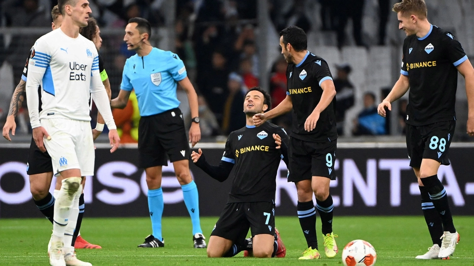 Europa League 2021/2022: Marsiglia-Lazio 2-2, le foto