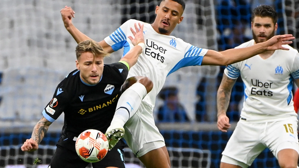 Europa League 2021/2022: Marsiglia-Lazio 2-2, le foto