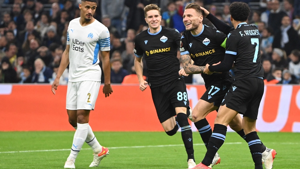 Europa League 2021/2022: Marsiglia-Lazio 2-2, le foto