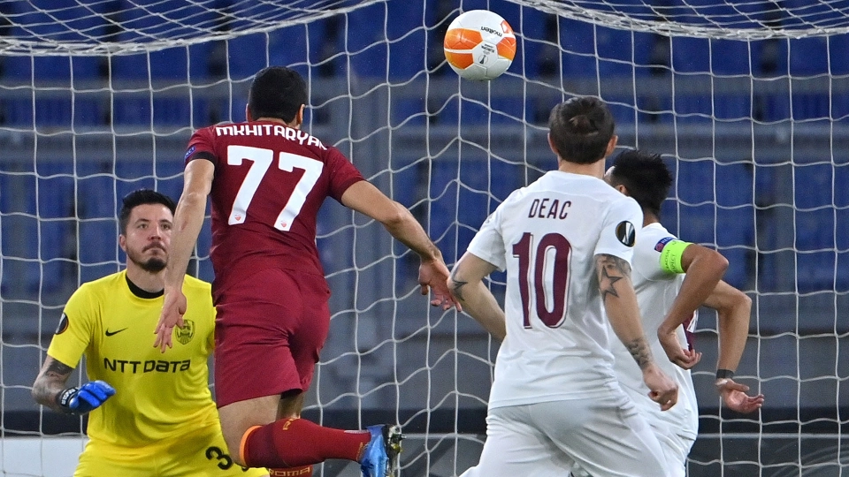 Europa League: le foto di Roma Cluj 5-0