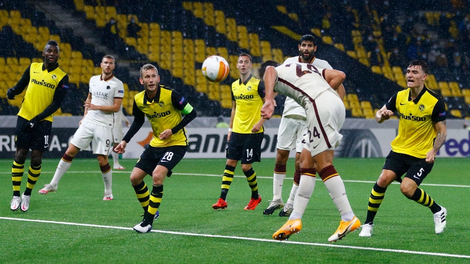 Europa League: le foto di Young Boys-Roma 1-2