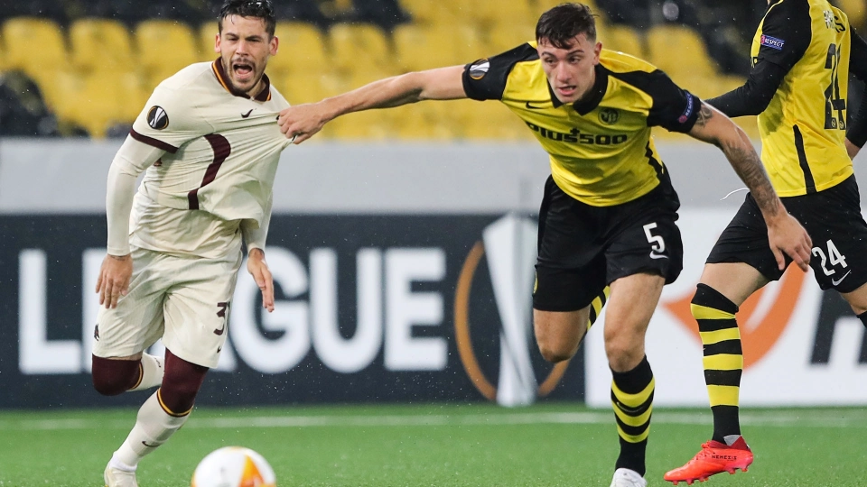 Europa League: le foto di Young Boys-Roma 1-2