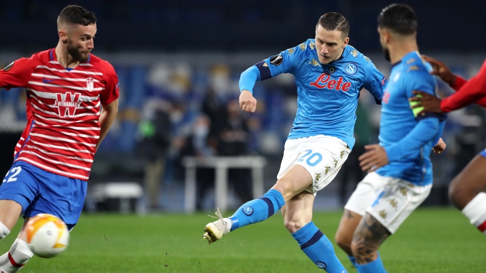 Europa League: Napoli-Granada 2-1, le foto