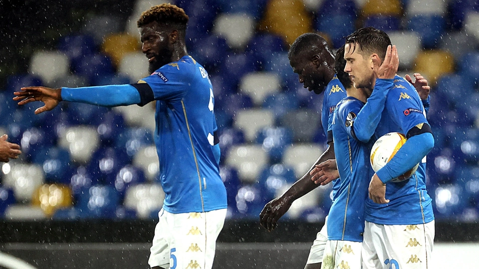 Europa League: Napoli-Real Sociedad 1-1, le foto