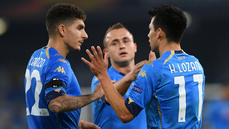 Europa League: Napoli-Rijeka 2-0, le foto