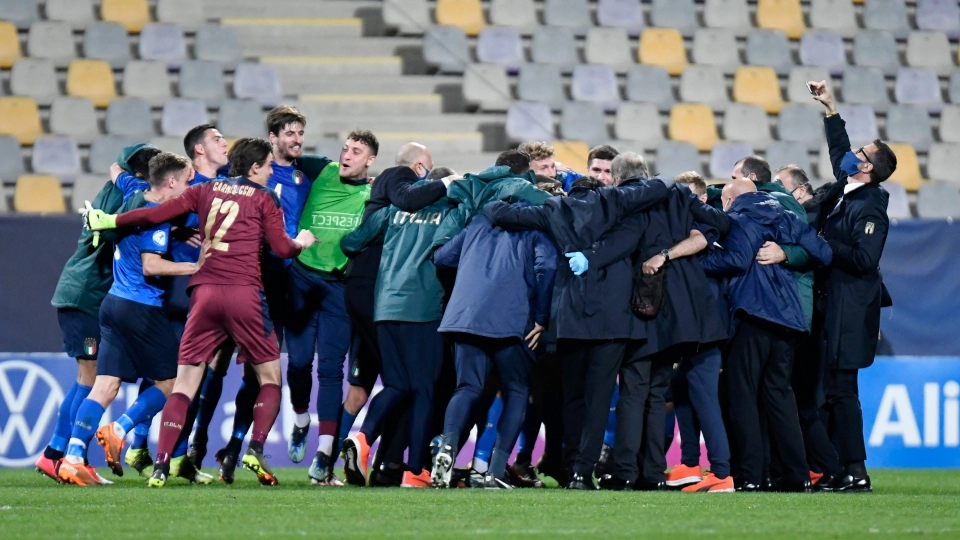 Europei Under-21: Italia-Slovenia 4-0, le foto