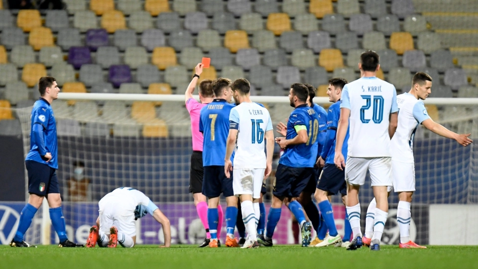 Europei Under-21: Italia-Slovenia 4-0, le foto