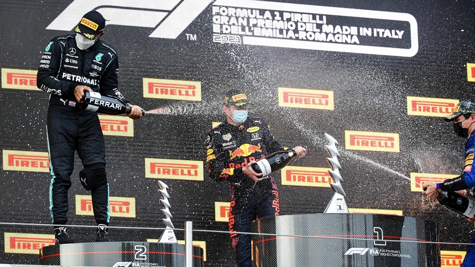 F1: a Imola vince Verstappen, le foto