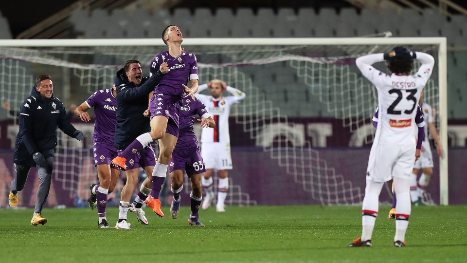 Fiorentina-Genoa gol Milenkovic