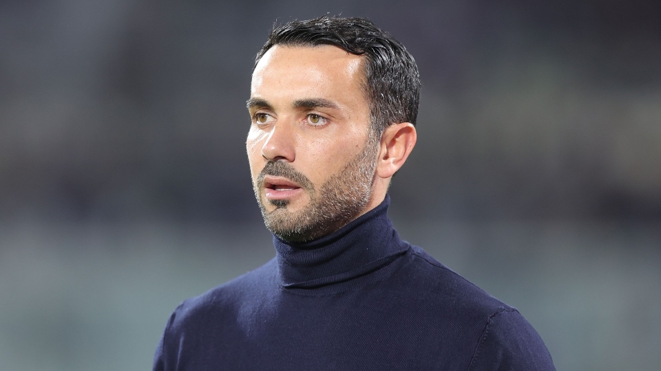 Fiorentina-Monza, Serie A 2022-2023 - Il tecnico dei brianzoli Raffaele Palladino. Foto di Gabriele Maltinti per Getty Images