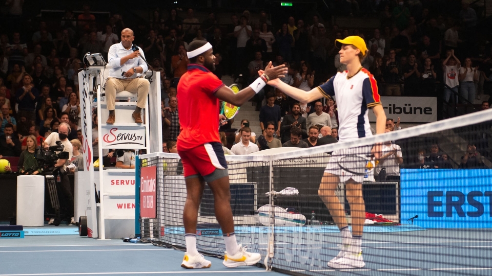 Frances Tiafoe e Jannik Sinner