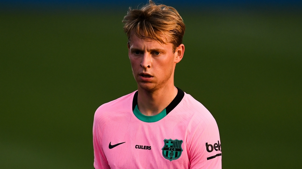 De Jong punge l\ Frenkie de Jong Barcelona 2020-21