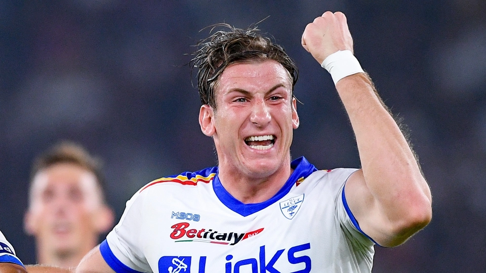 Federico Baschirotto, Lecce 2022-2023. Foto di Giuseppe Maffia per Getty Images