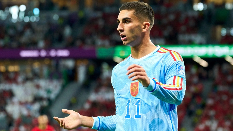 Ferran Torres Morocco v Spain