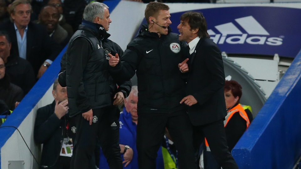 Gallery - Conte, mister furioso: da Mourinho a Banega, quante liti in campo