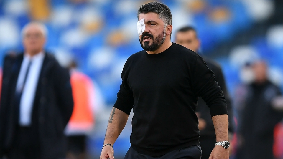 Gattuso Napoli Sampdoria Serie A Gattuso Napoli Sampdoria Serie A