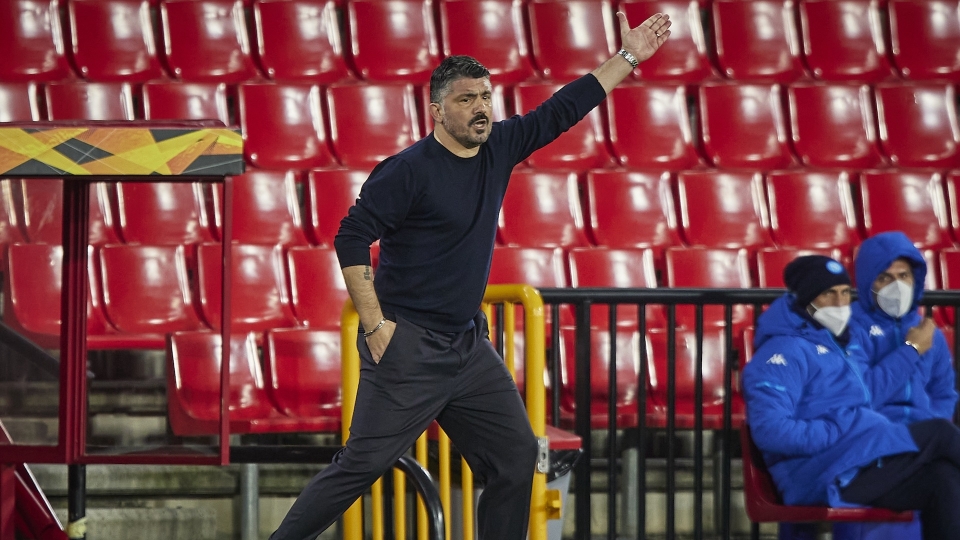 Gennaro Gattuso, tecnico del Napoli Gattuso