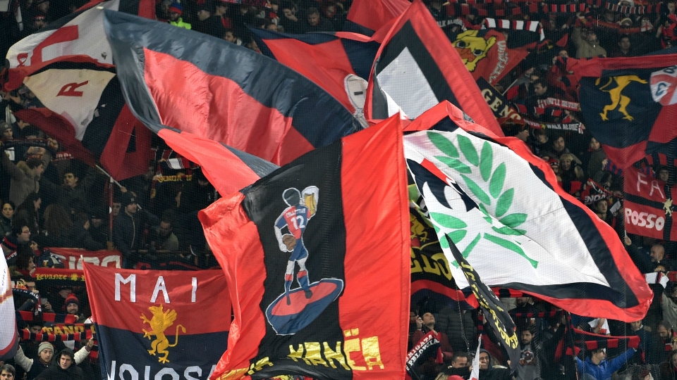 Genoa fans Serie A 12152016 Genoa fans Serie A 12152016