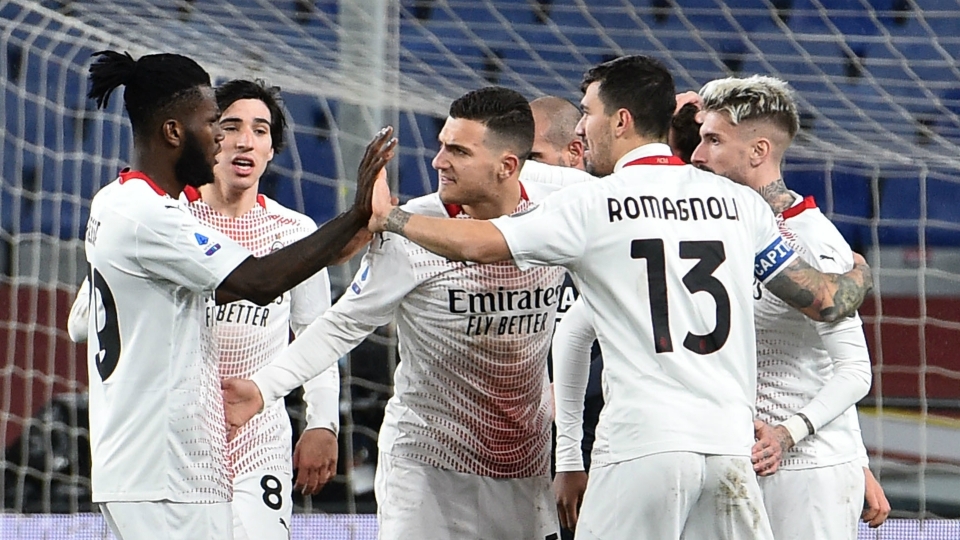 Genoa v AC Milan - Serie A 12162020