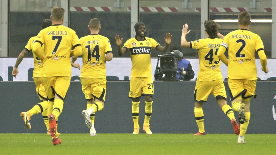 Gervinho Parma Inter Serie A 10312020