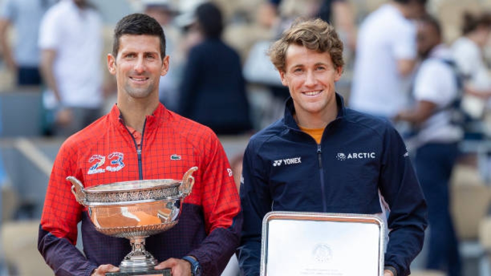 Novak Djokovic, Casper Ruud